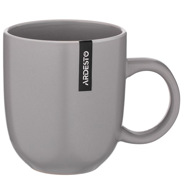 ჭიქა Ardesto AR2939GRC, Cup Cremona, 390 ml, Ceramics, Dusty Gray ჭიქა Ardesto AR2939GRC, Cup Cremona, 390 ml, Ceramics, Dusty Gray